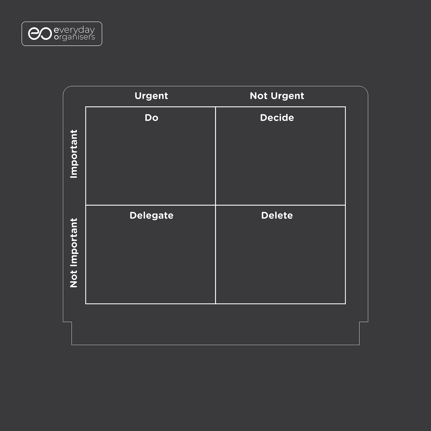 Taskmaster Lite Eisenhower Matrix