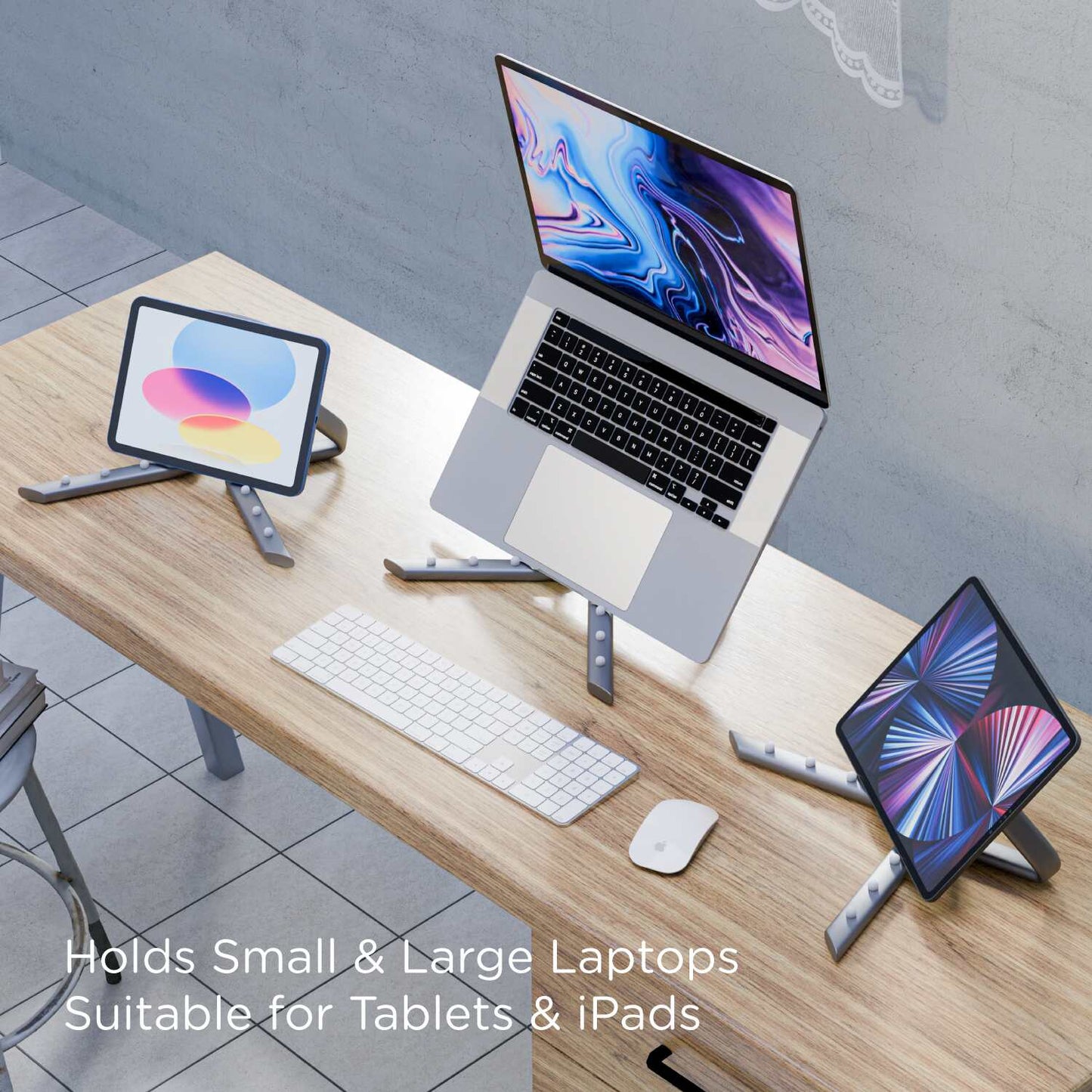 laptop stand for multi-screen setups which involves notebook and tablets eo zod