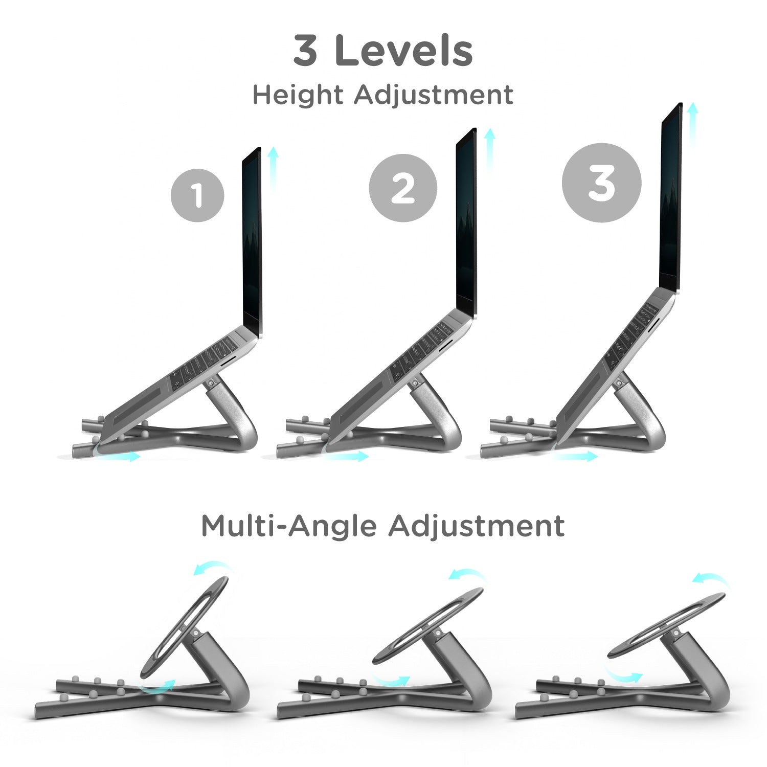 laptop stand with adjustable height eo zod